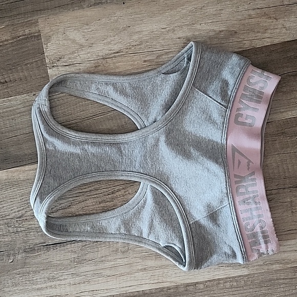Gymshark Flex Sports Bra | XS | Pink/Grey - Picture 4 of 7